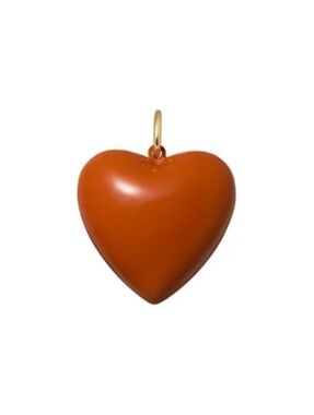 Roxanne Assoulin Orange Heart Pendant